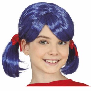 Parrucca Codini Blu