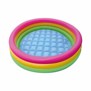 Piscina 3 tubi fondo gonfiabile 102 cm