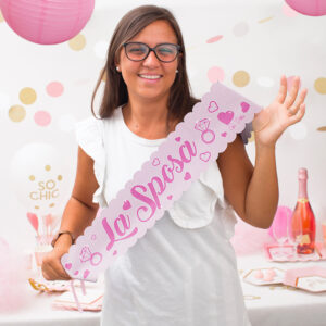 Fascia La Sposa Glitterata *