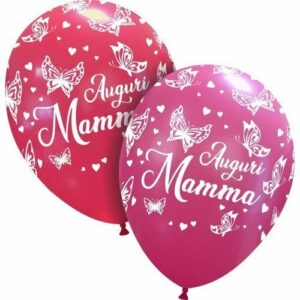 Palloncini in Lattice 12” 30 cm Auguri Mamma 100 pz