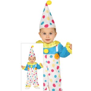 Costume Baby Pagliaccio 12/18 mesi