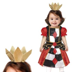 Costume Baby Regina di Cuori 12/18 mesi