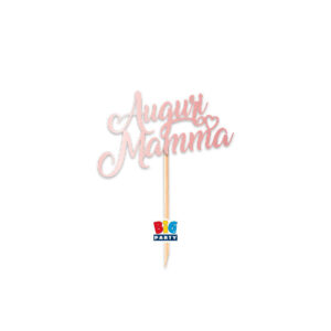 Cake Topper mini Auguri Mamma