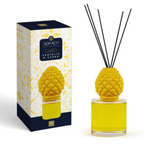 Diffusore di essenza con bacchetti Pigna 500 ml Vaniglia e Cedro