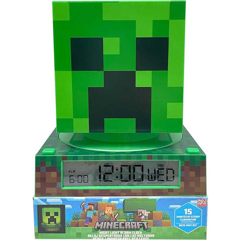 Minecraft Lampada e Sveglia 3D